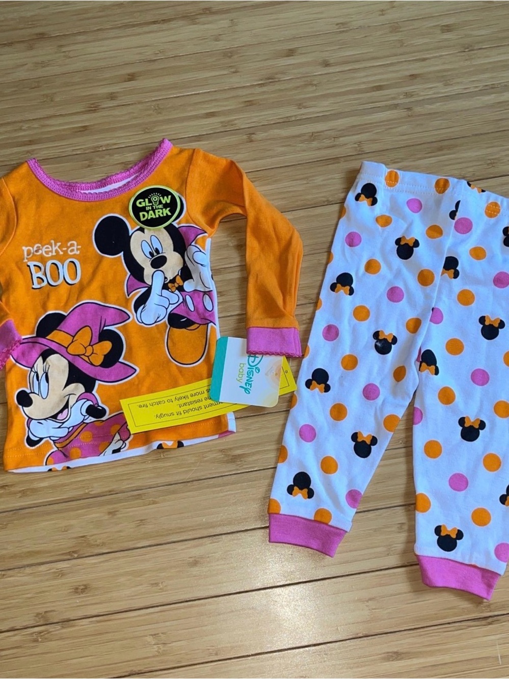 Disney Minnie Mouse Halloween Pajama Set